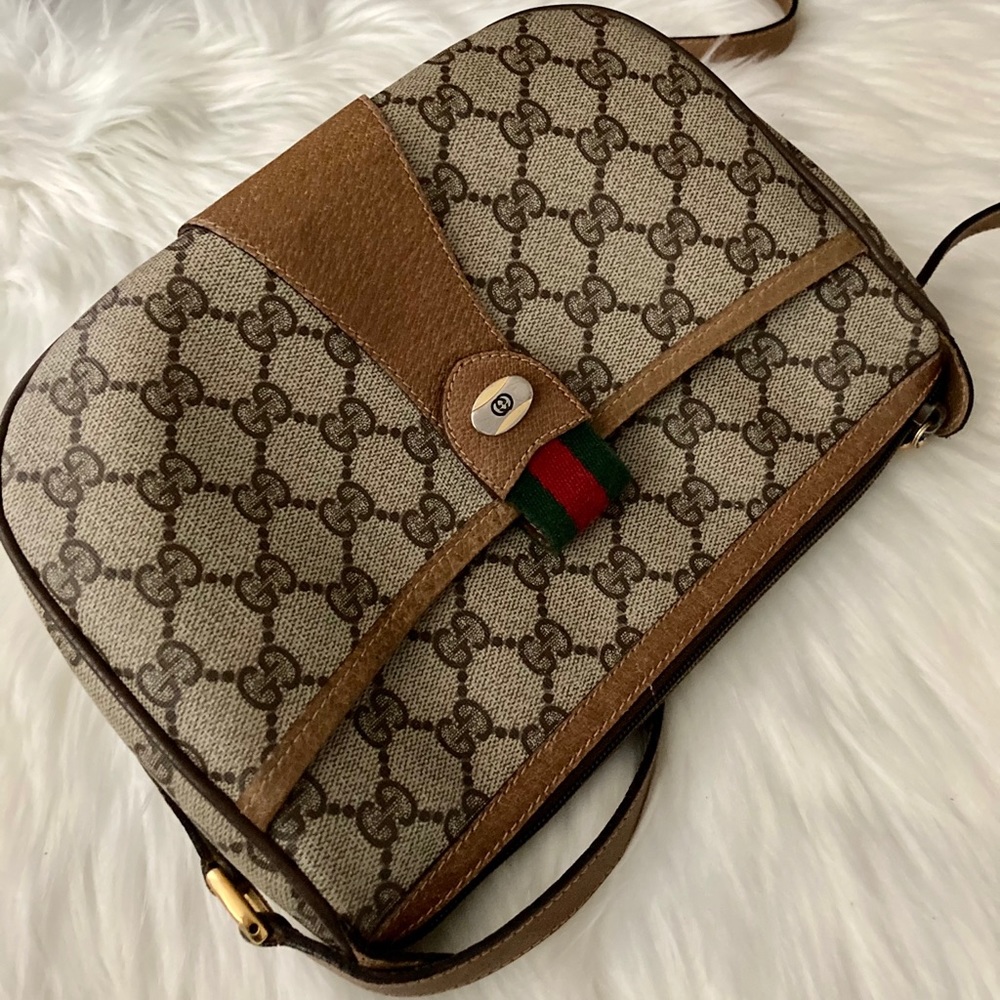 Authentic Vintage Gucci Crossbody Sherryline